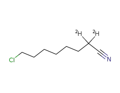 7-Chloro-1-cyano-1,1-dideuterioheptane