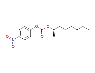 (-)-(R)-p-nitrophenyl 1-methylheptyl carbonate
