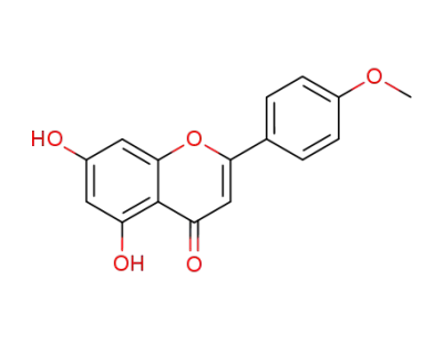 5,7-dihydroxy-2-(4'-methoxyphenyl)-4H-1-benzopyran-4-one