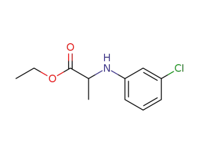 2-(3-chlorobenzamino)propanoic acid ethyl ester