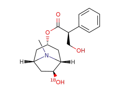 [6-(18)O]β-hydroxyhyoscyamine