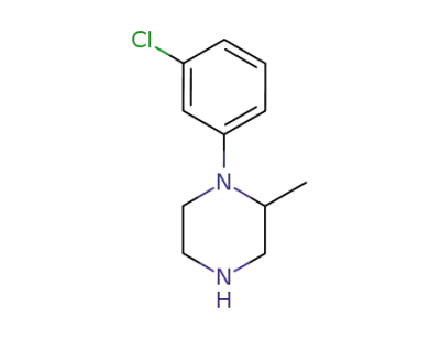 1-(3-chlorophenyl)-2-methylpiperazine