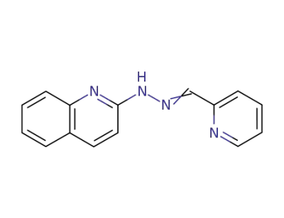 2-quinolinylhydrazone-(2-pyridinecarboxaldehyde)