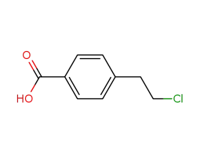 p-(beta-chloroethyl)benzoic acid