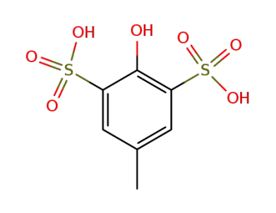 4-hydroxy-toluene-3,5-disulfonic acid